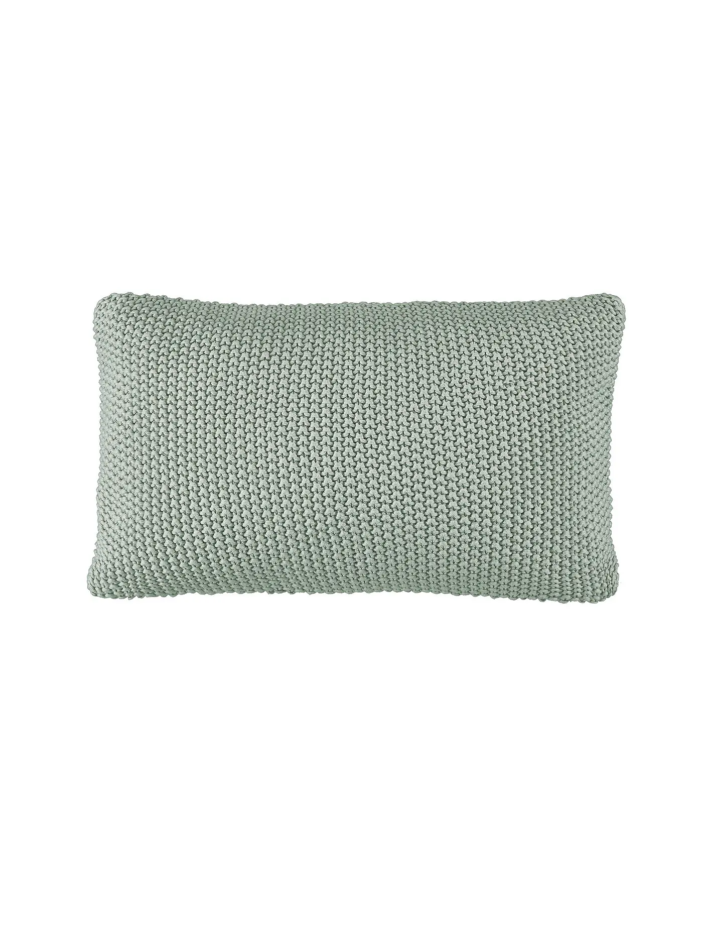 MARC O'POLO HOME | Zierkissen Nordic Knit 30x60cm (Offwhite) | grün